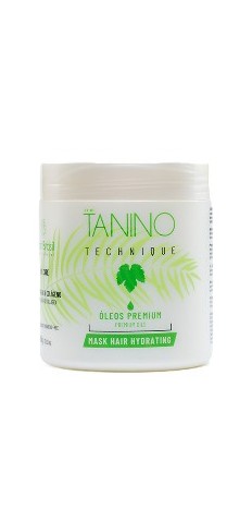 Masque Cheveux Hydratant, Argan & Collagène, Tanino de Hair Brasil